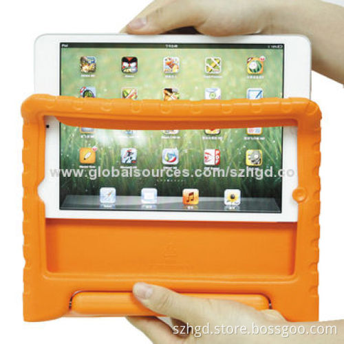 Leather Case Cover for iPad Mini, with Stand Holder, Fashionable Kids' Design